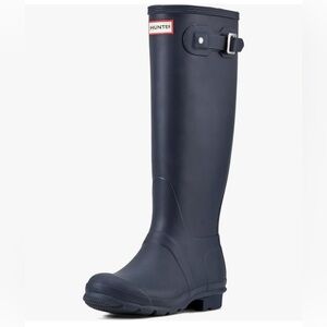 Hunter Women's Navy Rain Boots